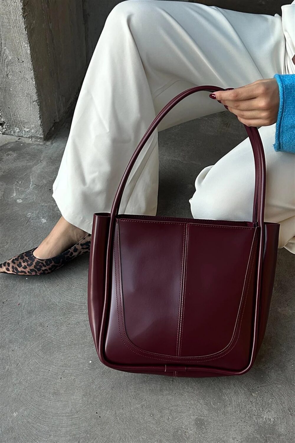 Moscow Bordeaux + Purse