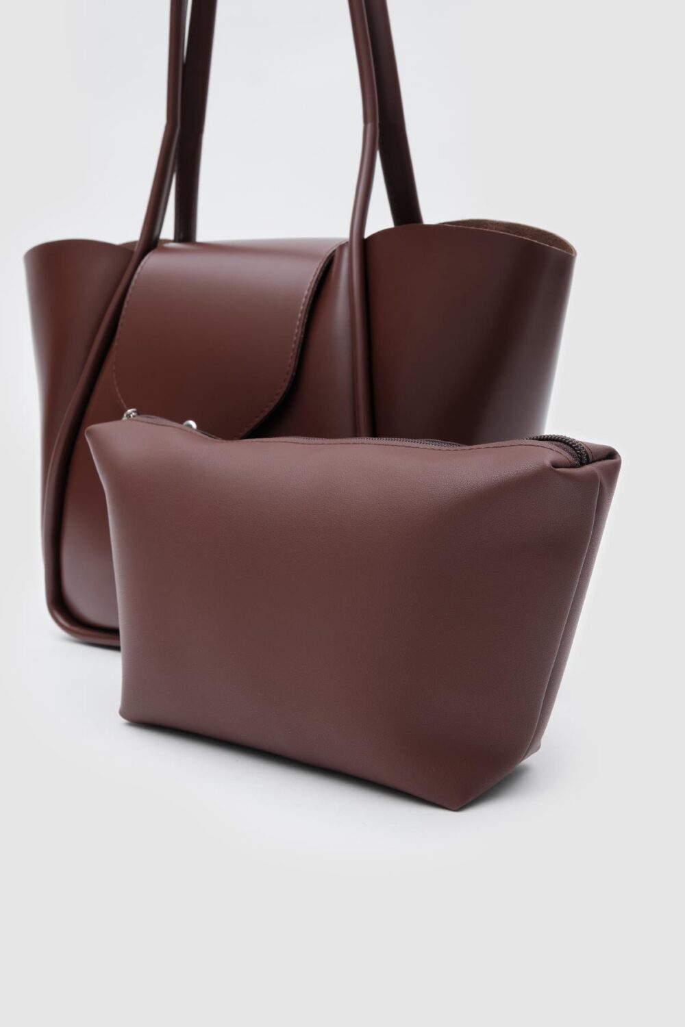 Petra Chestnut Brown + Purse