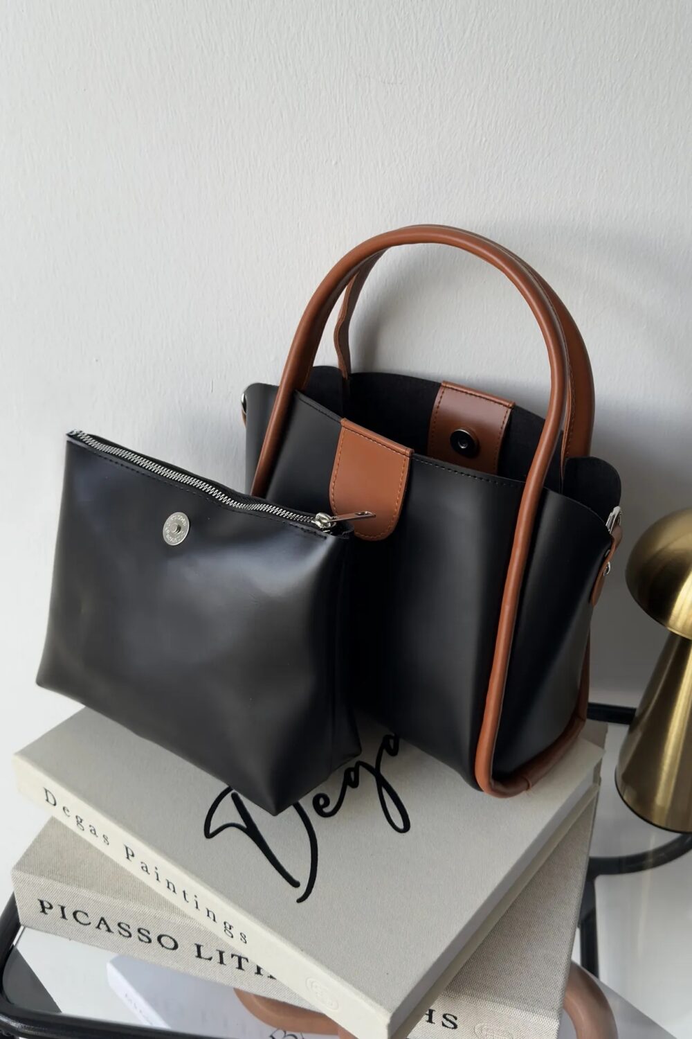Beca Black & Havane + Purse