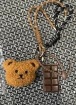 Chocolate Teddy Bag Charm