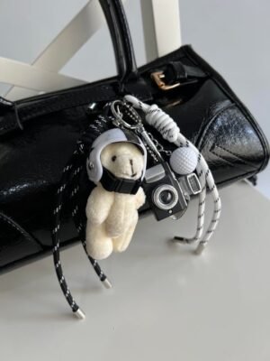 Teddy Photography Bag Charm