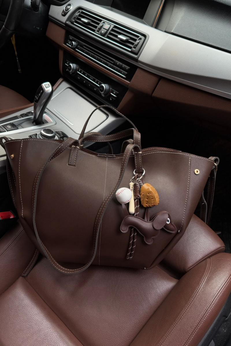 Brown Dog Toy Bag Charm - Image 2