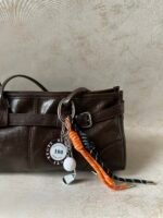 Gold Token Bag Charm