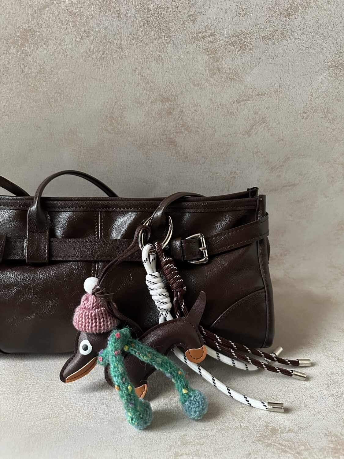 Dog Scarf Bag Charm