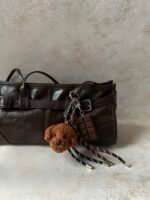 Chocolate Puppy Bag Charm