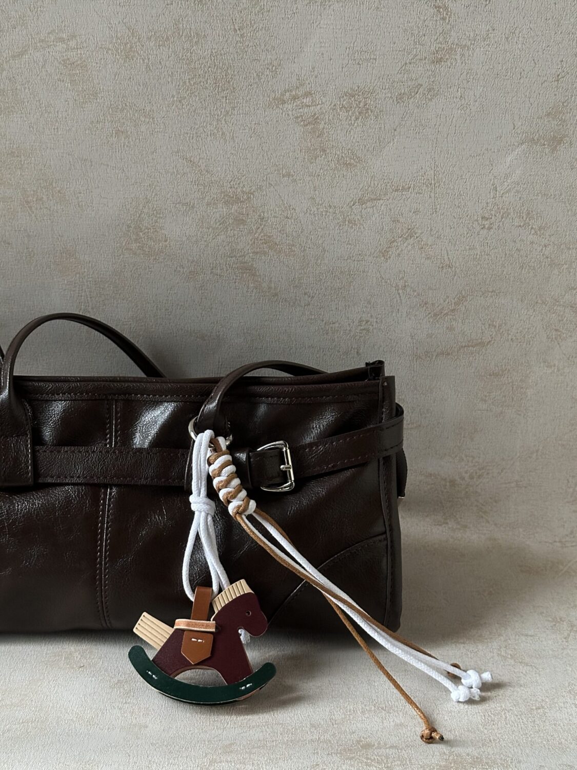 Brown Horse Bag Charm