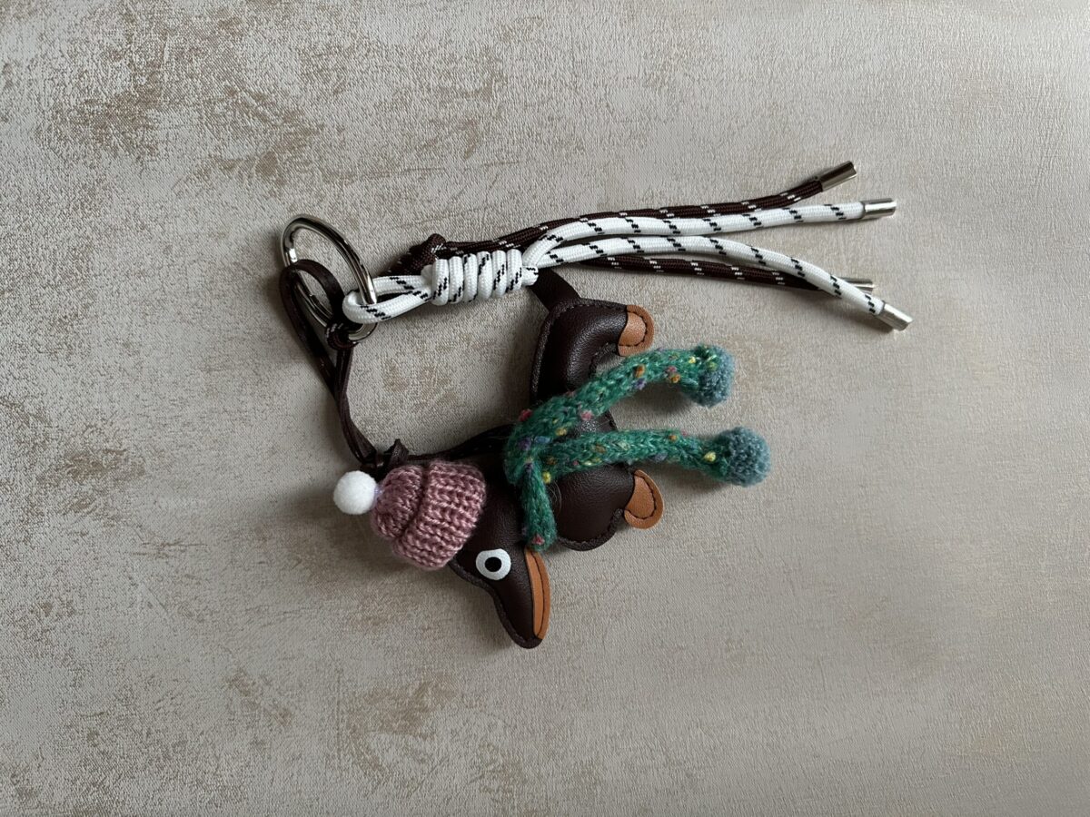 Dog Scarf Bag Charm