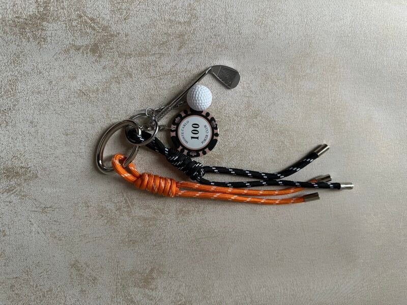 Gold Token Bag Charm - Image 2