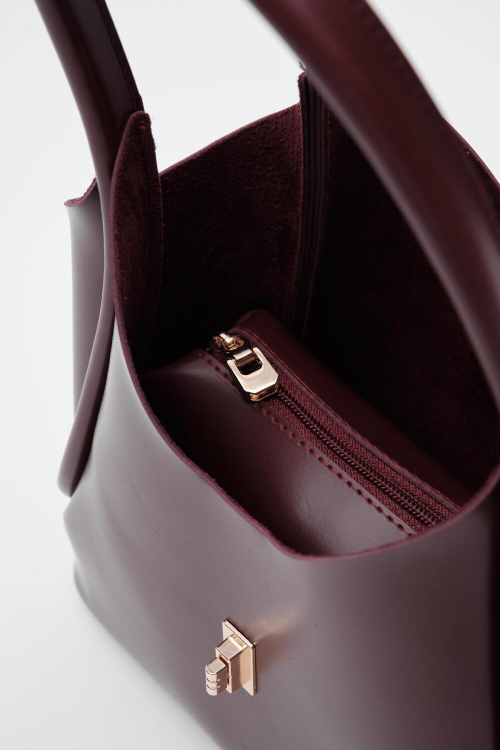 Cindy Bordeaux + Purse
