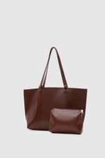 Kylie Chestnut Brown + Purse