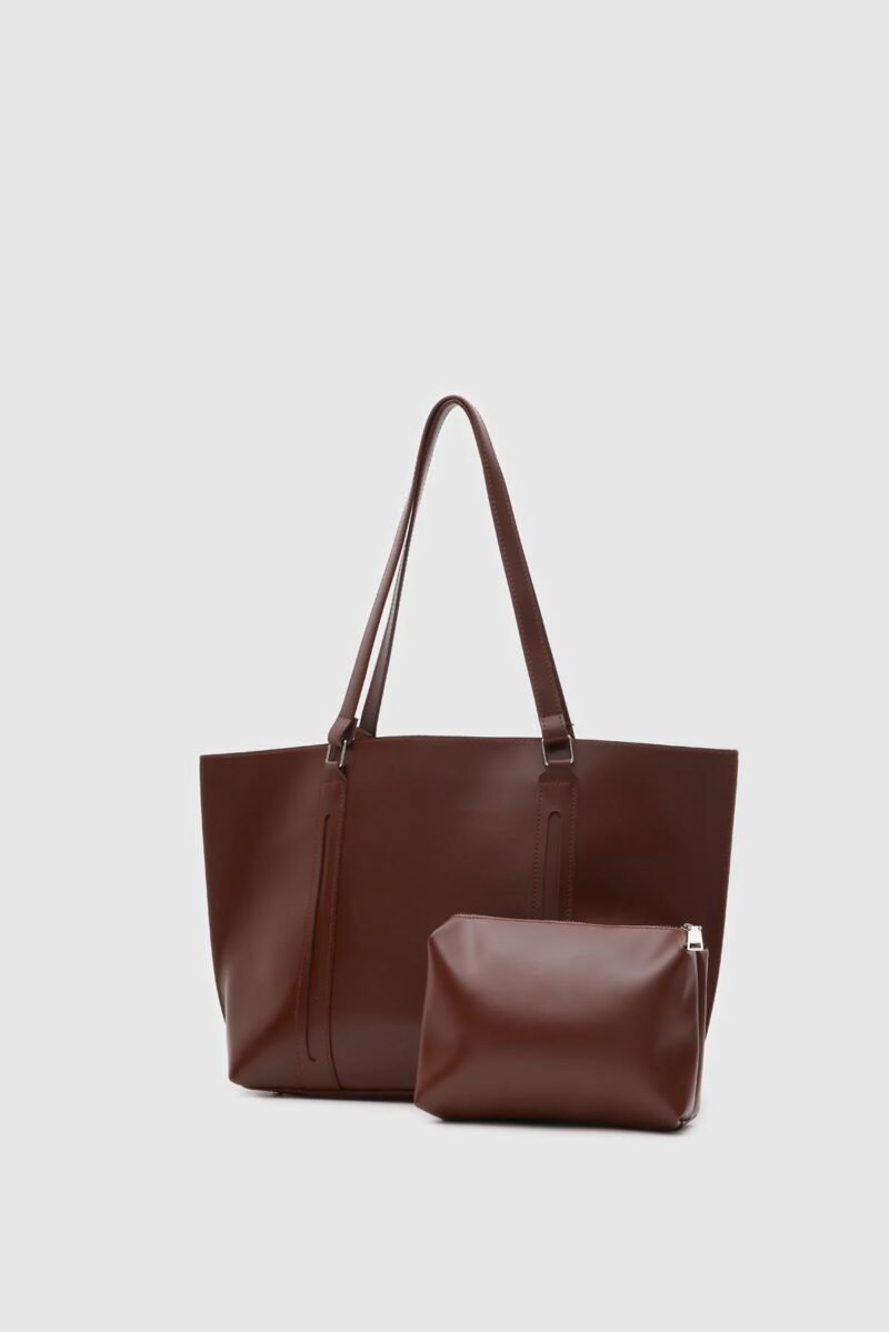 Kylie Chestnut Brown + Purse