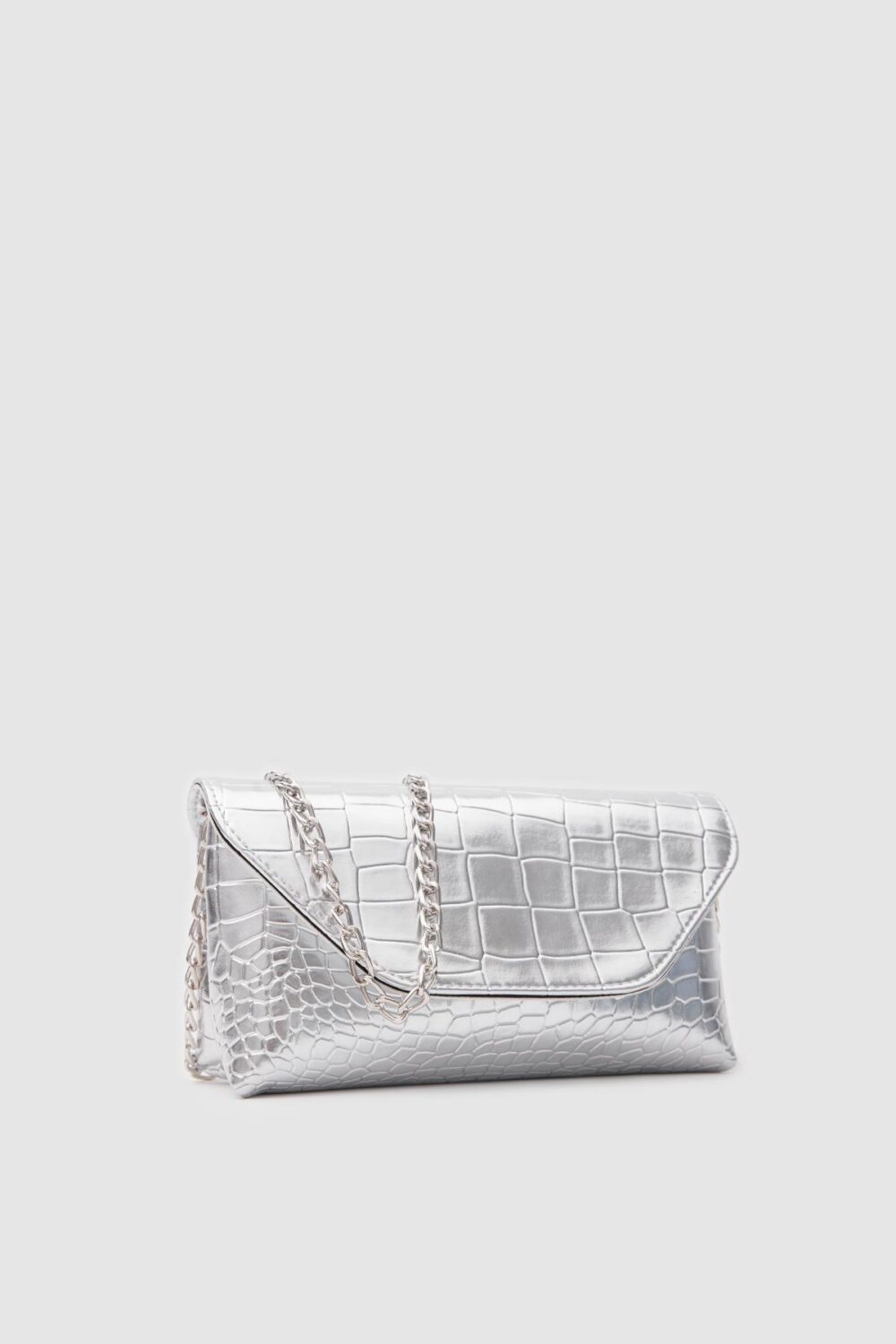 Gigi Clutch Silver