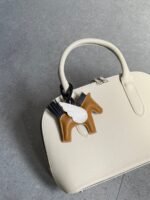 Rodeo Pegase Horse Brown & White Charm