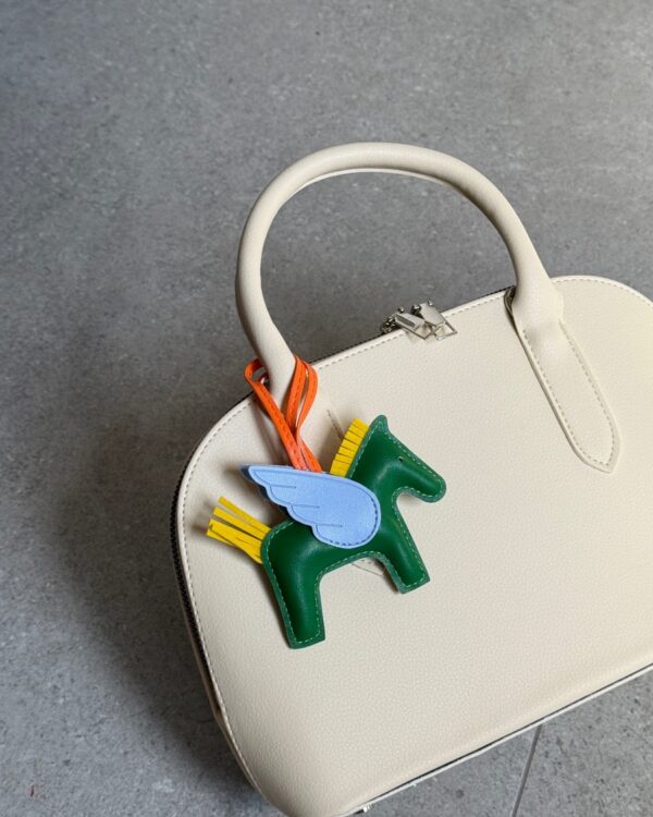 Rodeo Pegase Horse Green & Blue Charm