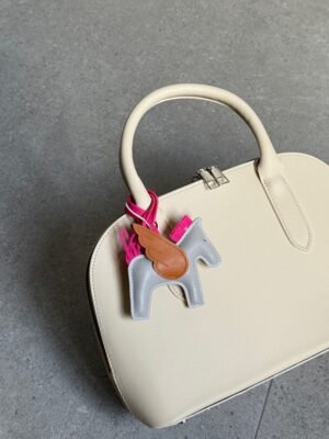 Rodeo Pegase Horse Grey & Brown Charm