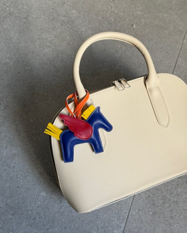 Rodeo Pegase Horse Blue & Bordeaux Charm