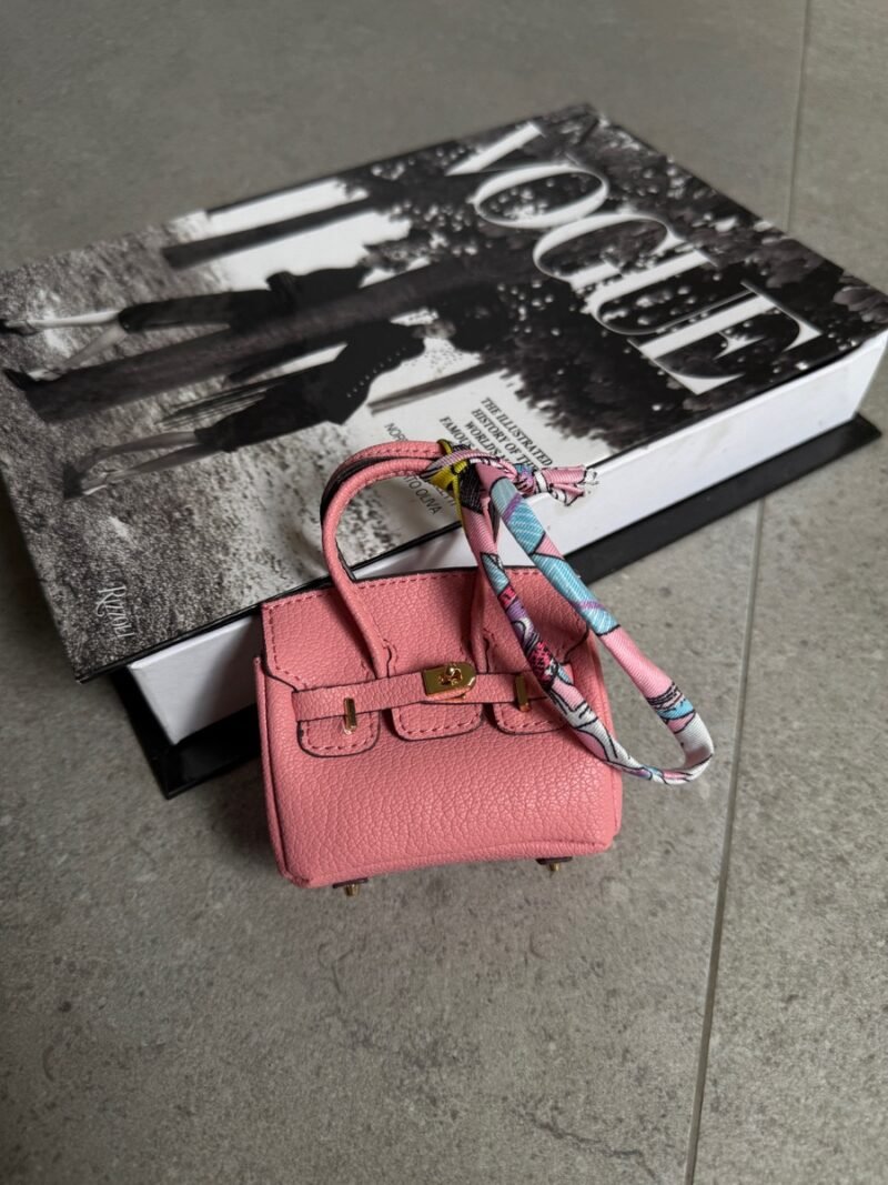 Baby Birkin Powder PinkBag Charm