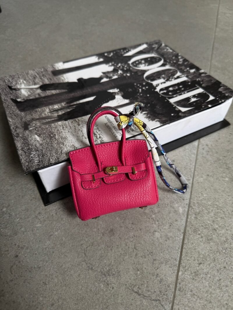 Baby Birkin Pink Bag Charm