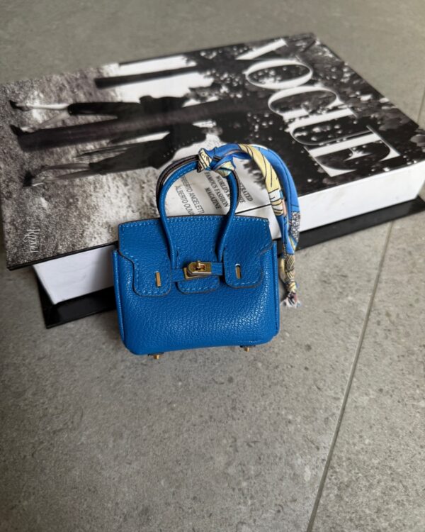 Baby Birkin Night Blue Bag Charm