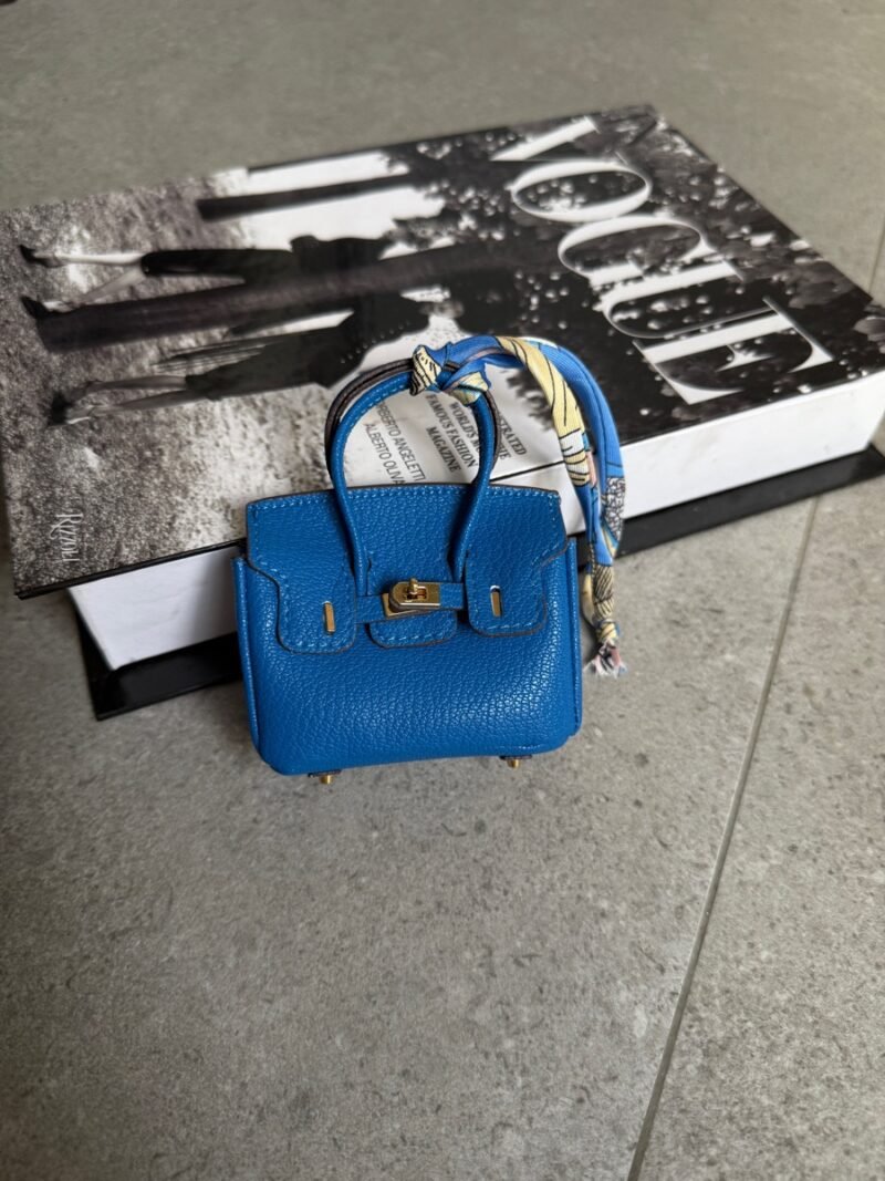 Baby Birkin Night Blue Bag Charm