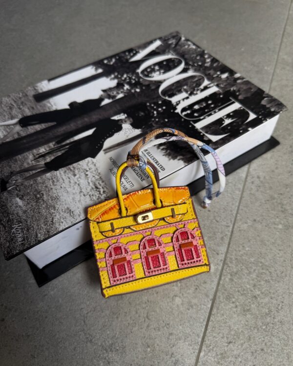 Petite Maison Yellow Bag Charm