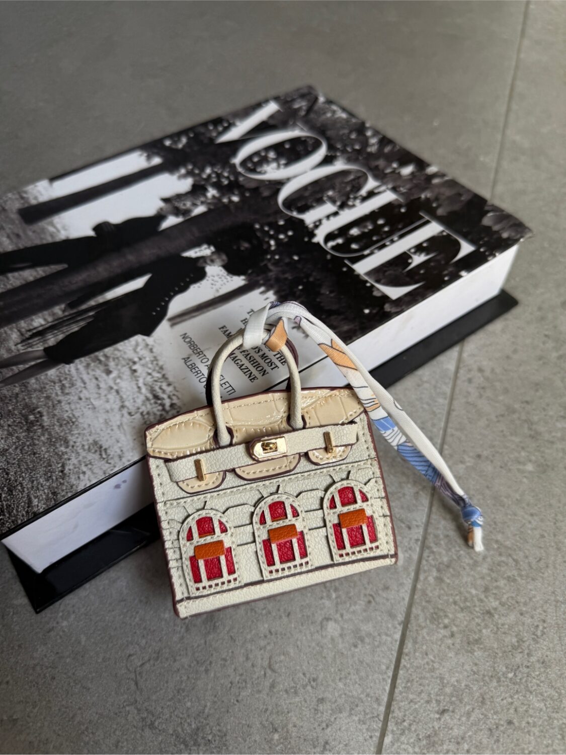 Petite Maison White Bag Charm