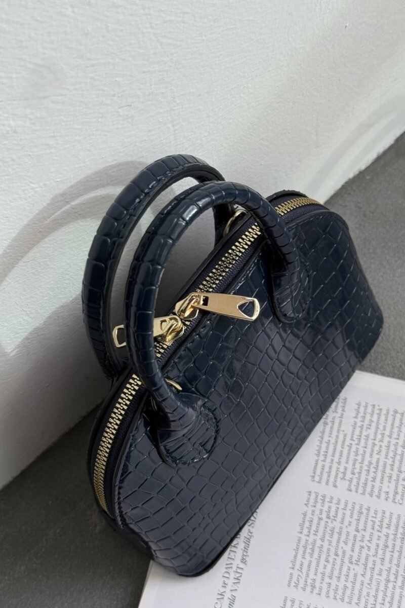 Darla Patterned Navy Blue - Image 2