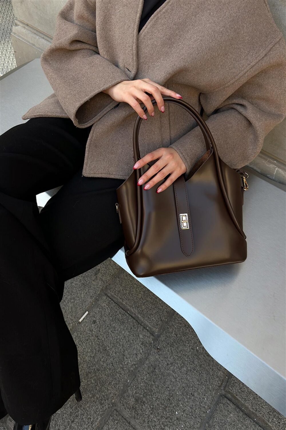 Cindy Brown + Purse