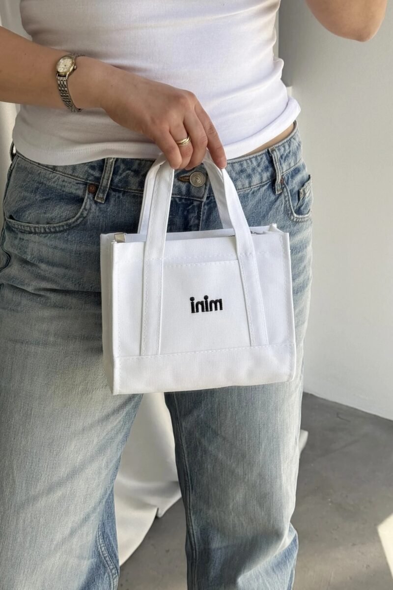 Mini Tote White - Image 3