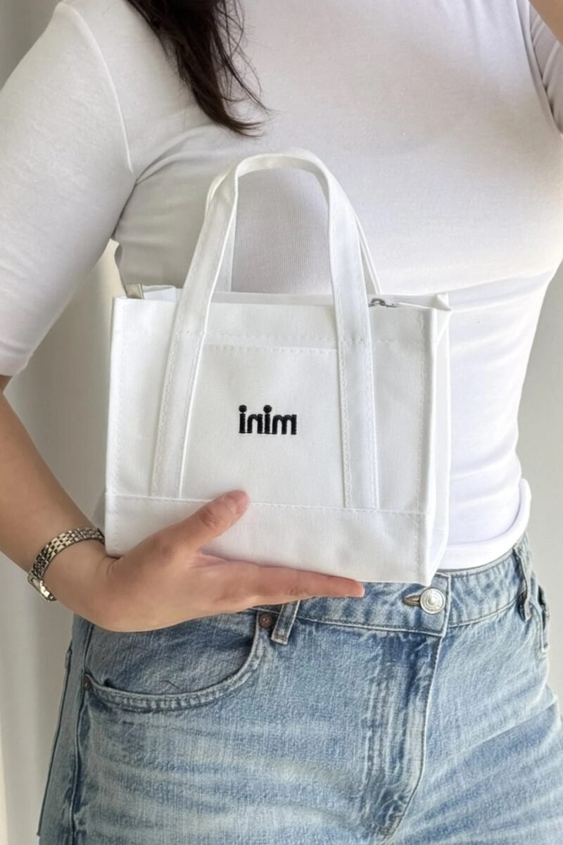 Mini Tote White - Image 4