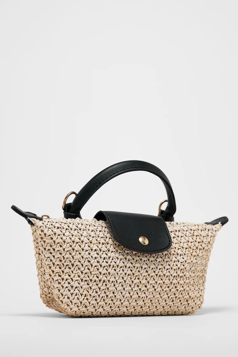 Mini Tiger Straw Black - Image 3