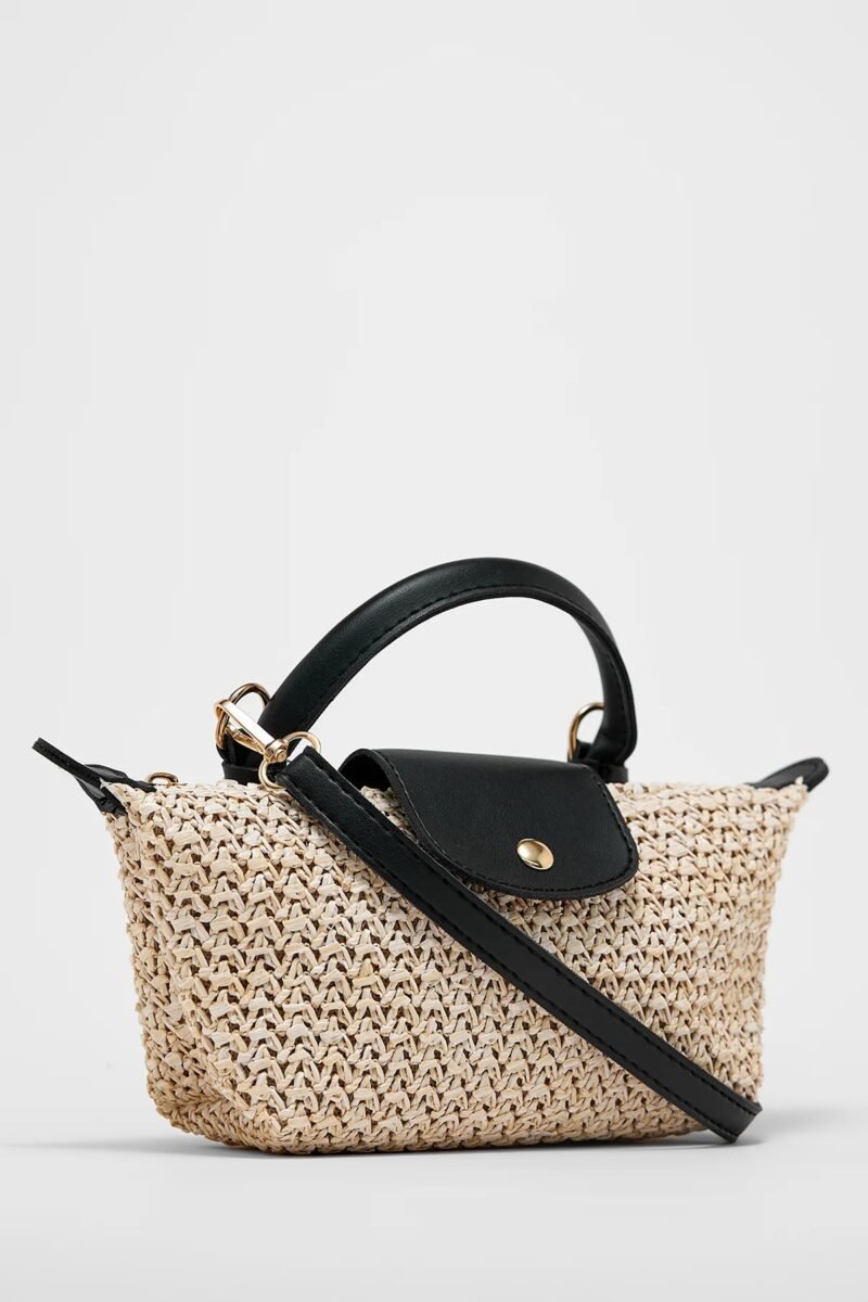 Mini Tiger Straw Black - Image 4