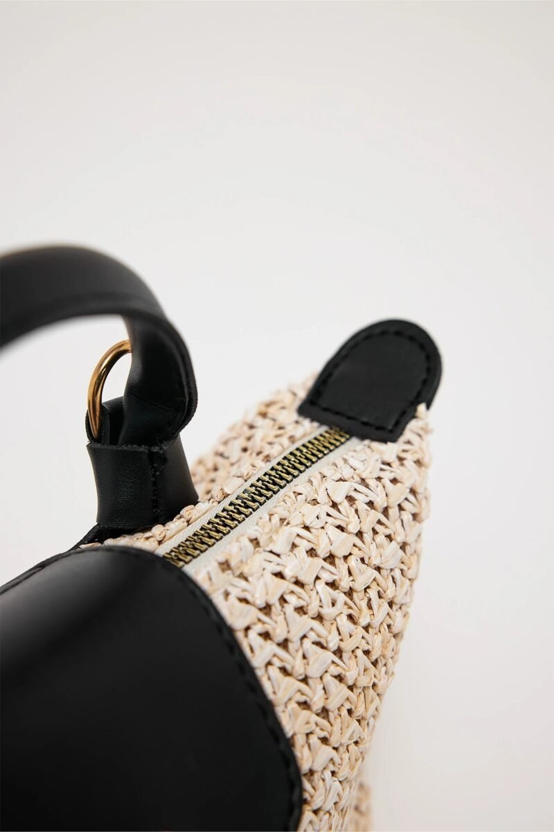 Mini Tiger Straw Black - Image 5