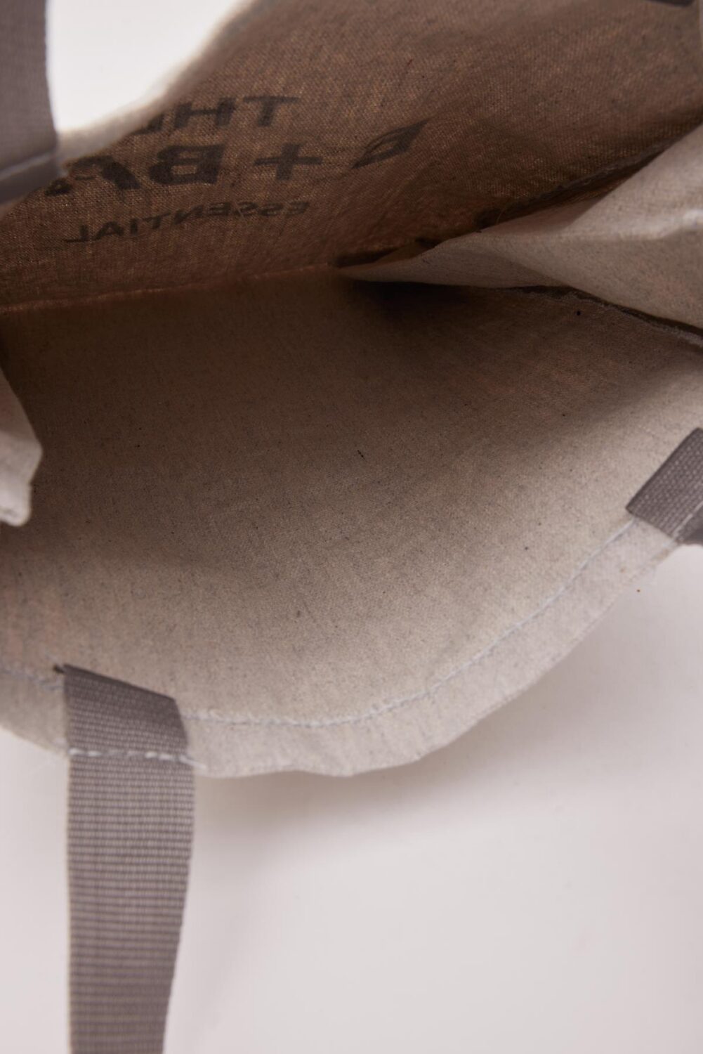 Ease Grey Shopper Bag