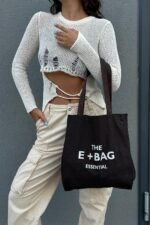 Ease Brown Shopper Bag
