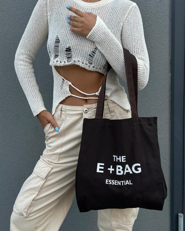 Ease Brown Shopper Bag