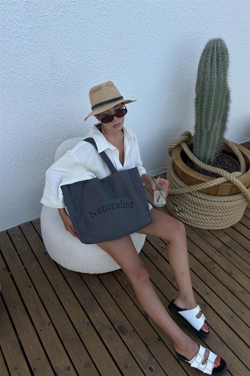 Naturalist Shopper Grey - Image 3