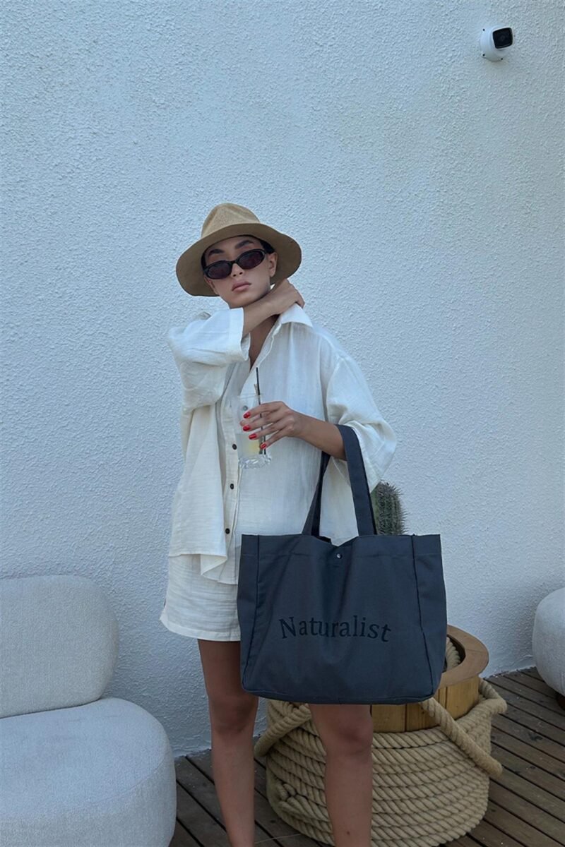 Naturalist Shopper Grey - Image 2
