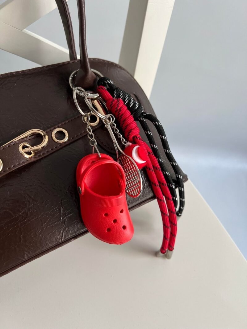 Ploppi Red Bag Charm