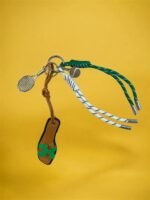 Green Slipper Bag Charm