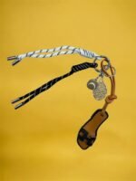 Black Slipper Bag Charm