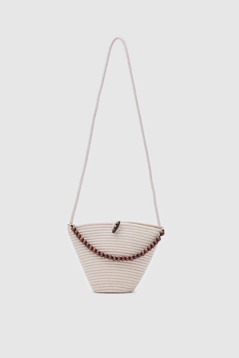 Cala Handmade Straw Cream - Image 6