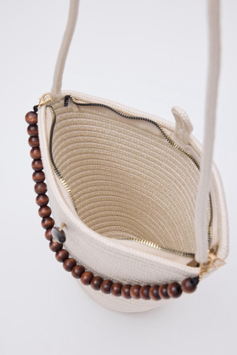 Cala Handmade Straw Cream - Image 4