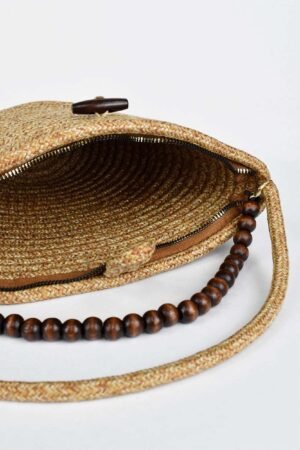 Cala Handmade Straw Nude