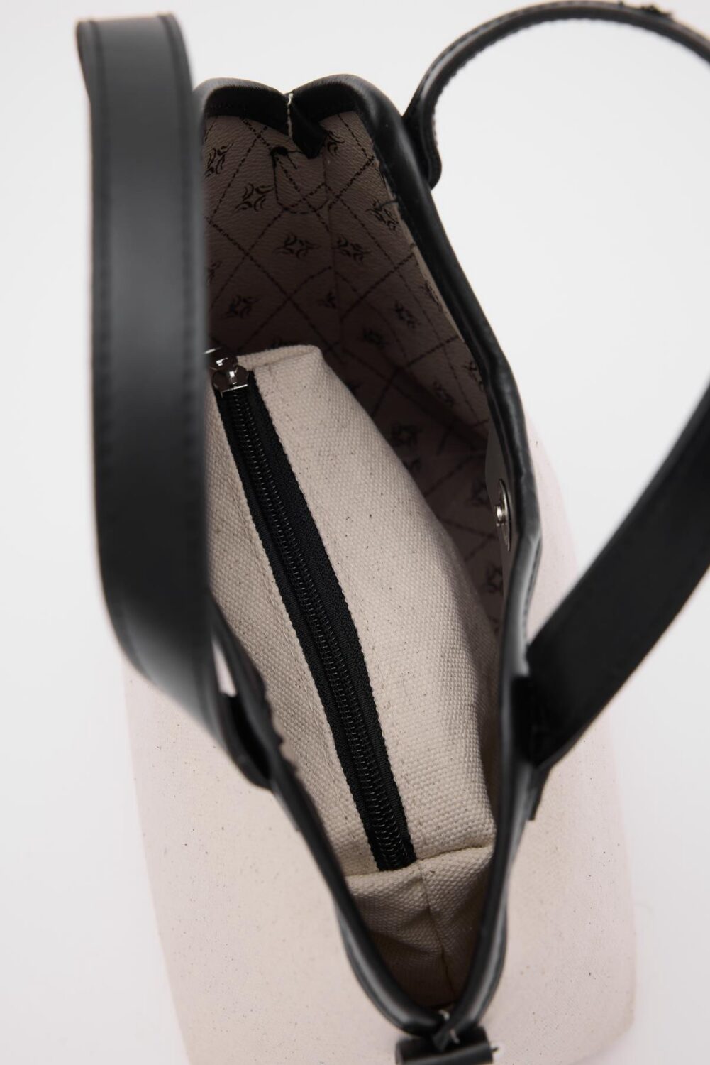 Rosalie Canvas Black + Purse