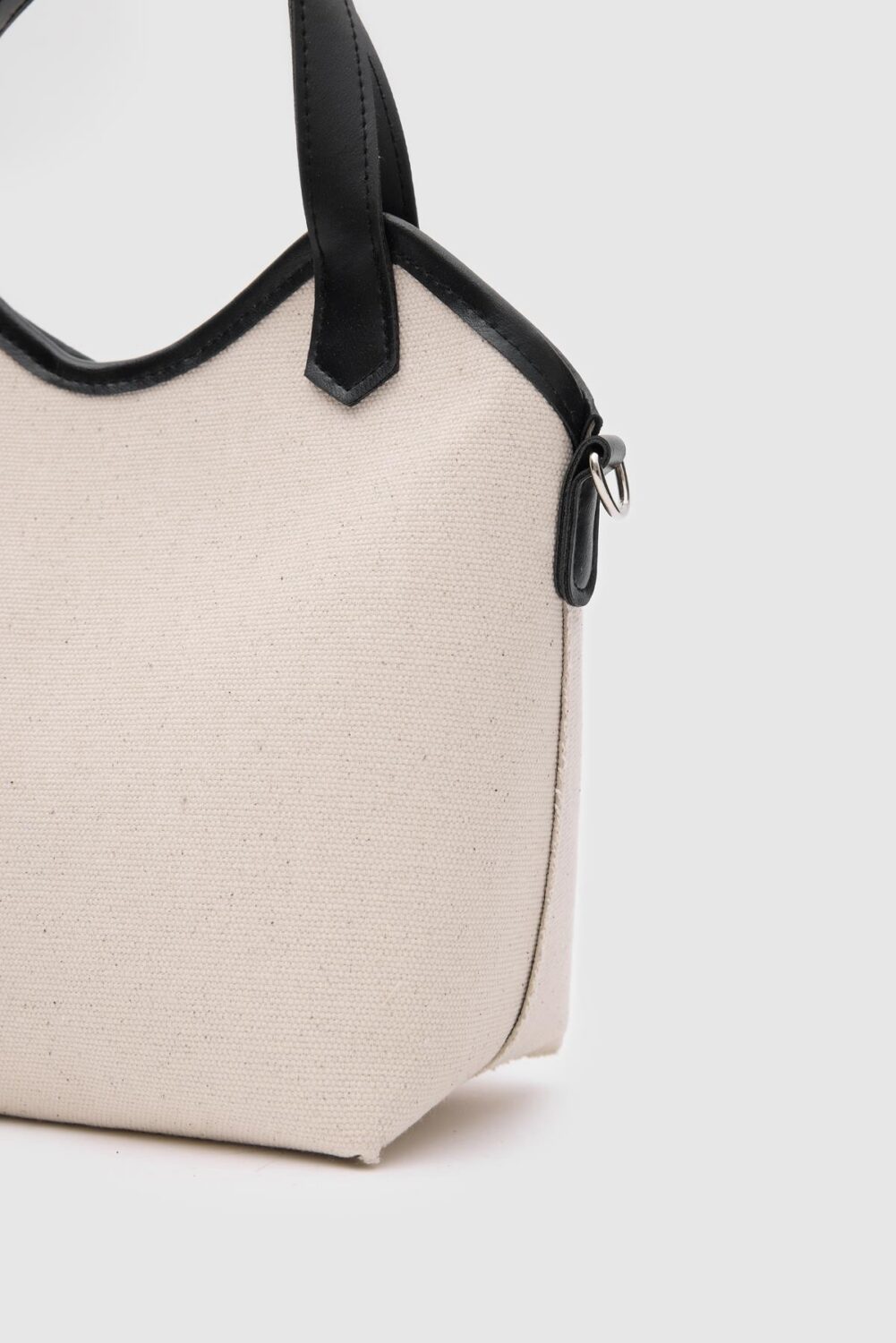 Rosalie Canvas Black + Purse