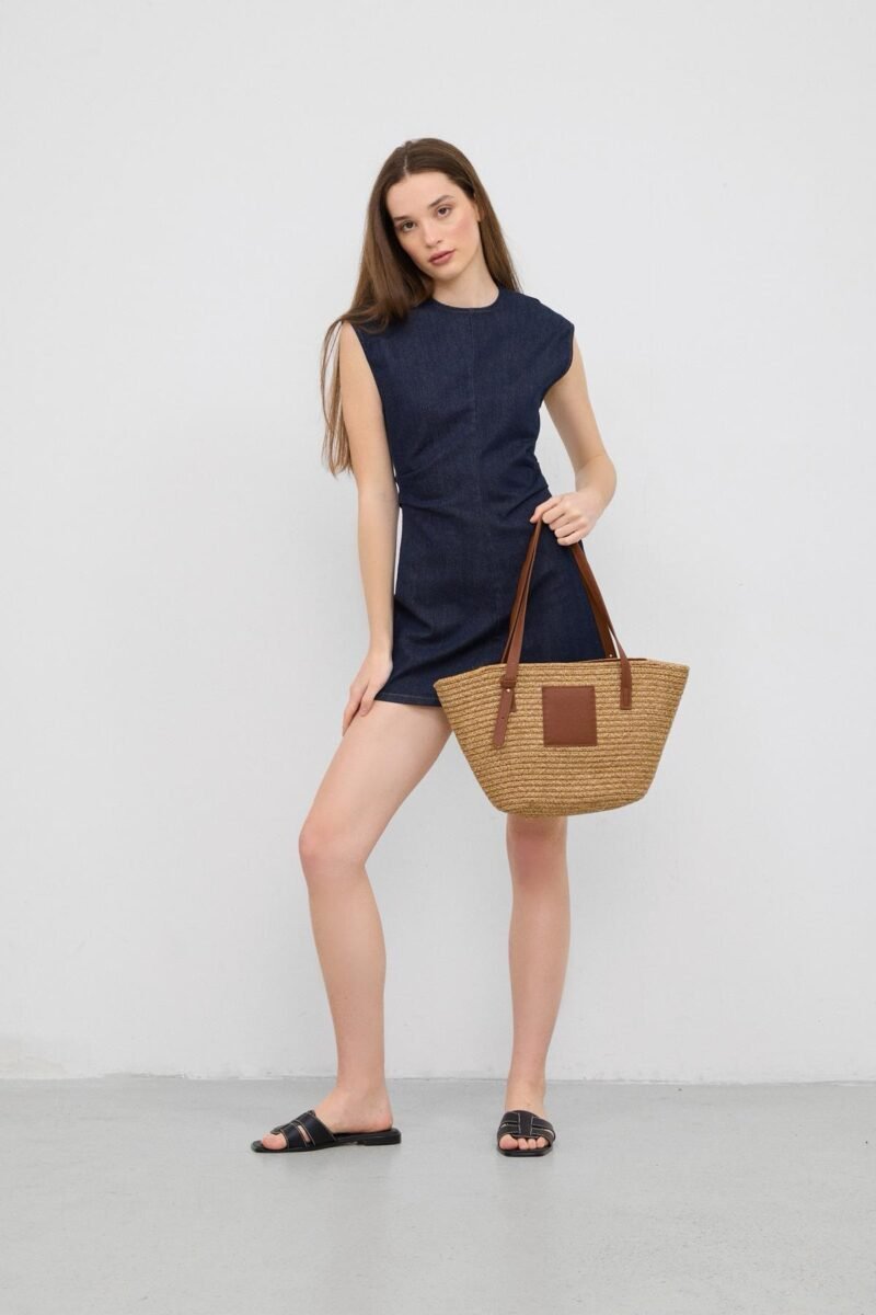 Vittoria Handmade Straw Nude - Image 8