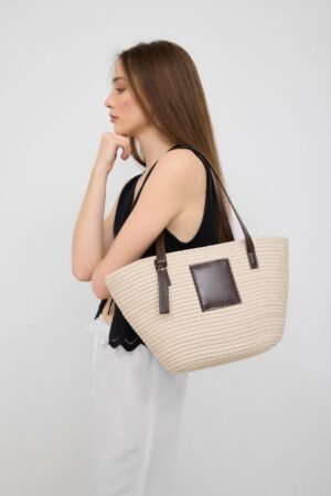 Vittoria Handmade Straw Cream