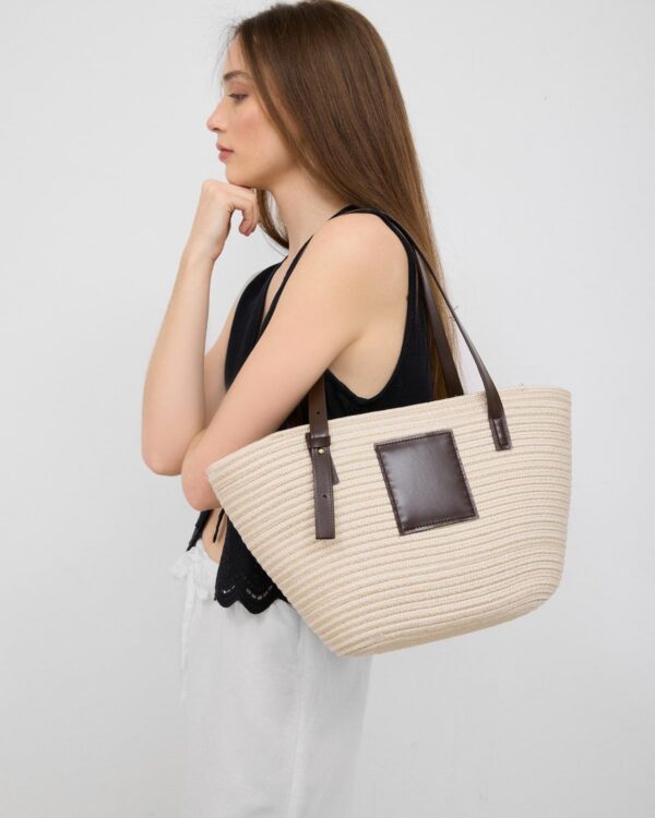 Vittoria Handmade Straw Cream