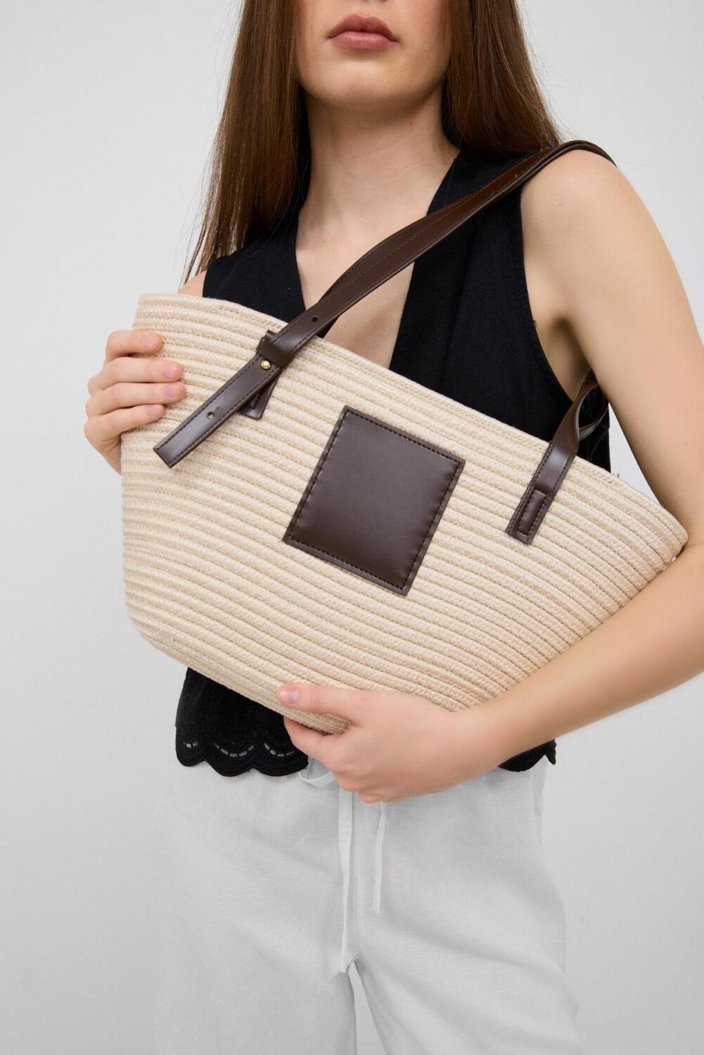 Vittoria Handmade Straw Cream